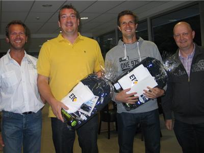 DH1 10-90p winnaars finale Guy Beyers & Kristof Costermans