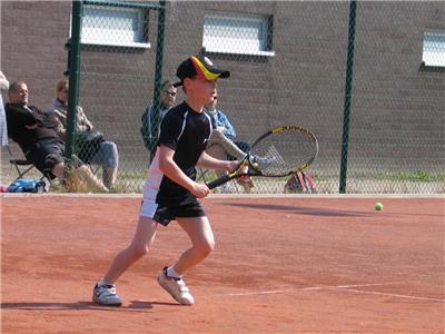 De jongens in actie
